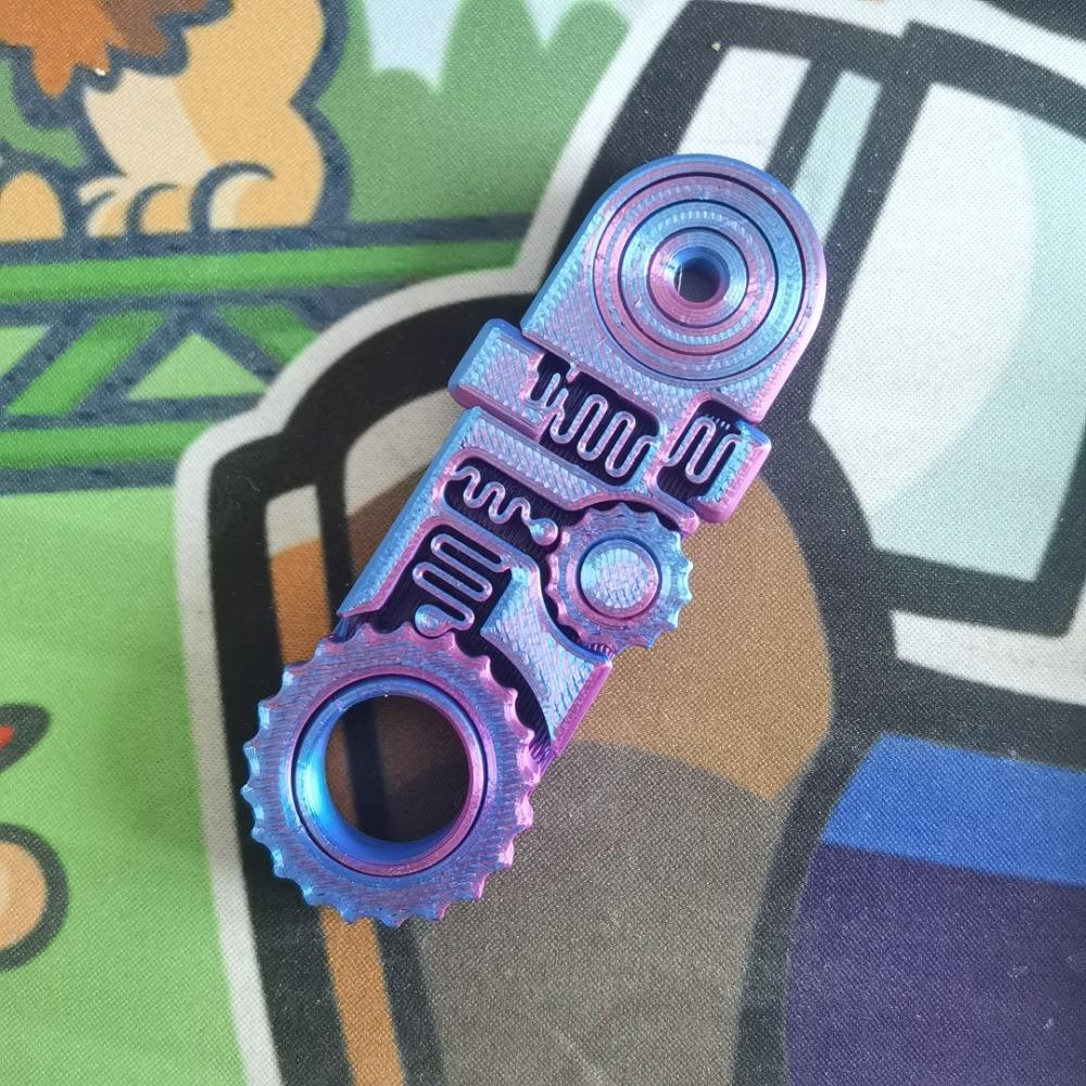 

3D Печать Ручной Спиннер Зубчатое Колесо 5-в-1 Пружинный Механизм Цепь Гироскоп Классические Игрушки Style 3