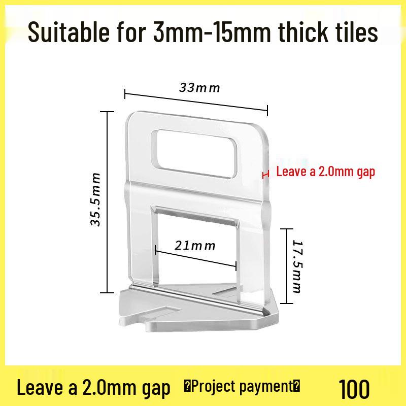 Tile Leveling Tool: Spacing & Positioning Base Insert
