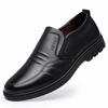 2025 Spring New Men's Leather Shoes Fashion Soft Soled Non Slip Breathable Leather Shoes Business Dress Men's Shoes