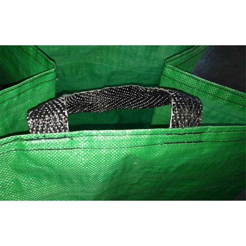 1Pcs Storage Bag Home Garden Waste Bags Reusable Sacks Large Bags Ground Master With Handles Deciduous Bags