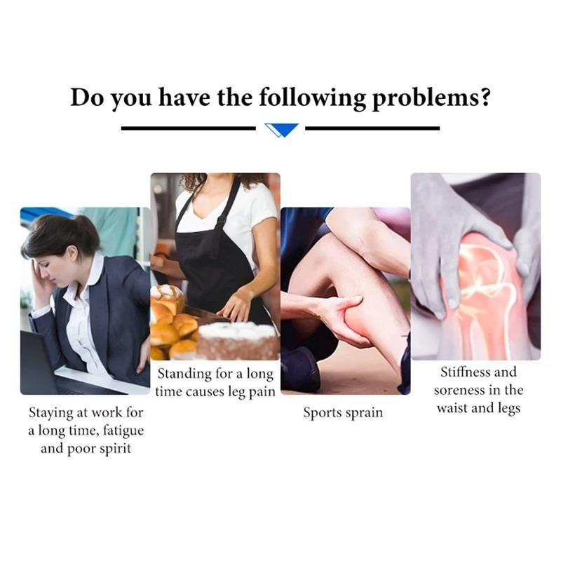 Travel/Outdoor Portable Massager - Electric Air Compression Socks for Leg Foot Detox