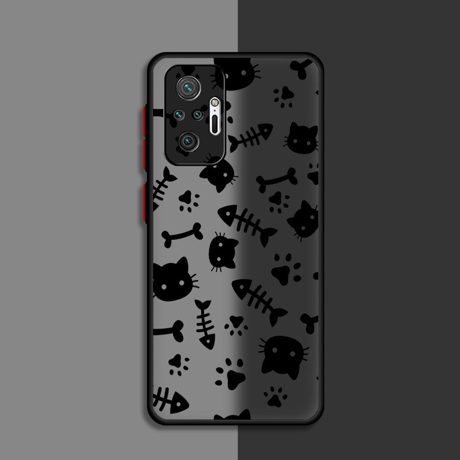 

Чехол-накладка для телефона Xiaomi Redmi Note 14 13 Pro Plus A4 12 10 9S 11 14C 13C с принтом лапки кошки и собаки Redmi Note 11 Pro 5G