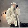 American High Street Men's Thick Winter Stand Collar Cotton Jacket - Trendy Northern Fashion Warm Outerwear