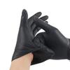 100/50pcs Latex Free Black Elastic Gloves (Box) Disposable Nitrile Gloves for Housework Cleaning Car Industry Gardening Cooking