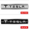 Samolepka na auto Tesla 1/2ks Logo auta 3D kovové Samolepky odznaků na karoserii auta, blatník, boční okno Pro Tesla Model 3 Model S Model X Coil Mo