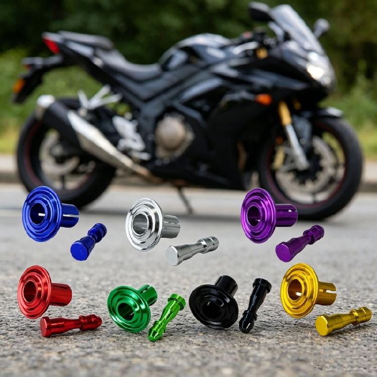 Aluminum Decorative Rivet Screws 6 Pack For Motorcycle Frame Cover Anodized Easy Installation