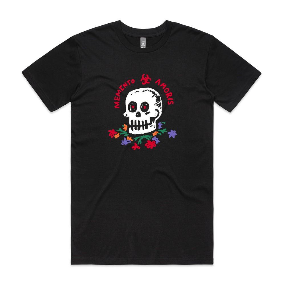 Memento Amoris Tee Remember Love Latin Quote Graphic T-Shirt S разноцветный