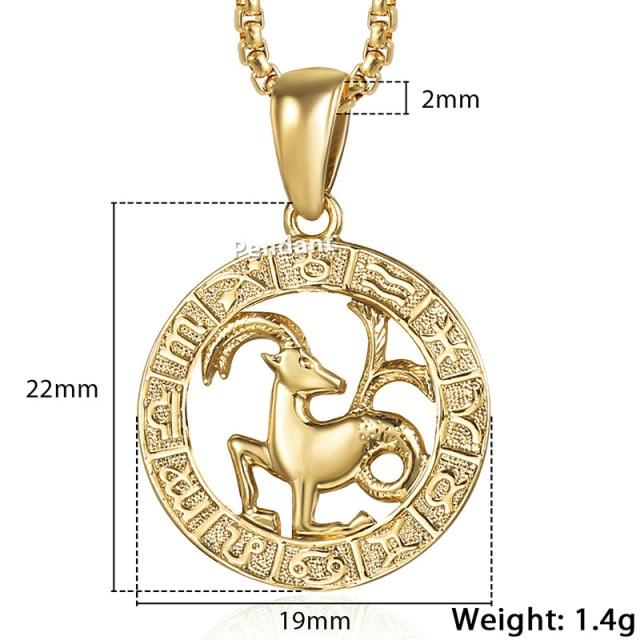 Buy Men's Ladies 12 Zodiac Zodiac Gold 