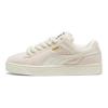 Puma Suède XL Confortable Polyvalent Classique Mode Baskets Basses Baskets Femmes Blanc Cassé 398708-02