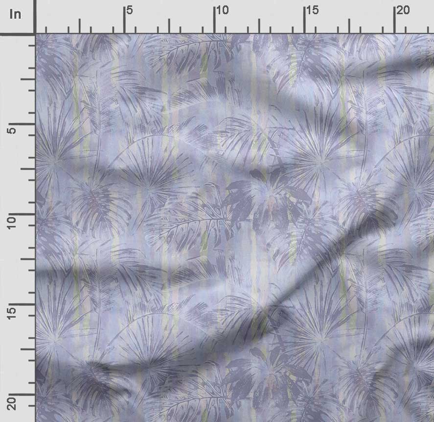 Soimoi Imprimare cu frunze, bumbac Cambric, țesătură de matlasare vândută pe oarde 42 inch lățime, țesătură de bumbac de greutate medie,