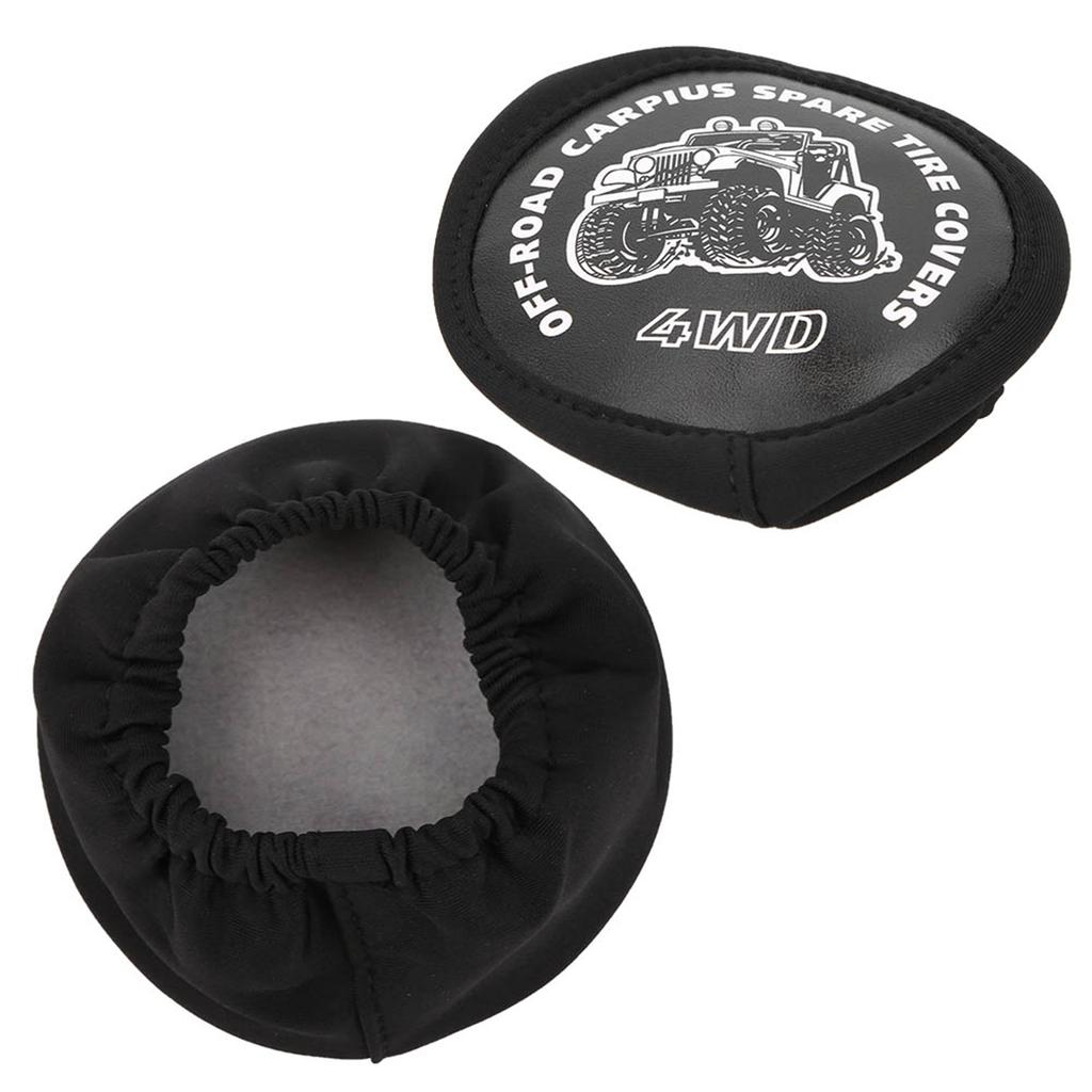 Spare Tire Tyre Cover Body Parts Dustproof Cover Mood Decoration for 110 RC CarB Type