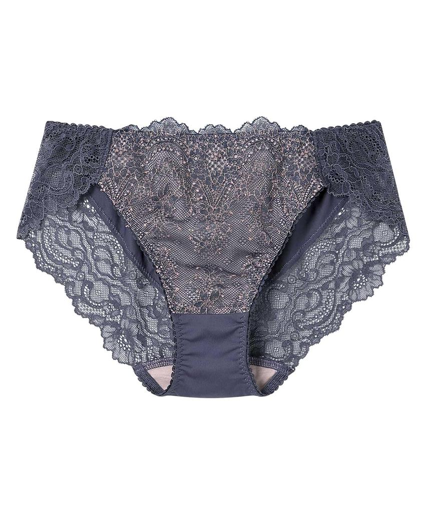 Amphi PYJ177 Shorts Pair with BYJ377 Stretchable Bare Jersey Fabric and Hem Visible Through Women's (KO) - (stylist 4U) - (back) (less Outerwear)