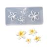 Flower Molds Nail Art Silicone Molds Stencils Manicure Template Plumeria Flower Nail Art Decorations Nail Carving Mould