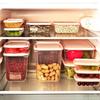 17/pcs Food Storage Box Kitchen Finishing Storage Sealed Box Refrigerator Storage Box