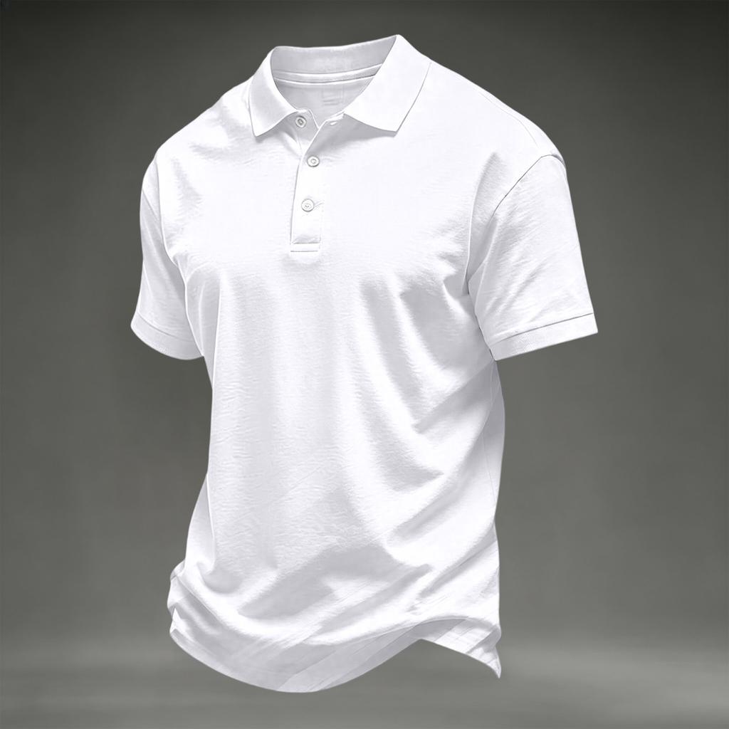 Men's Color Short Sleeve T-Shirt Casual Loose Fit Breathable Tee