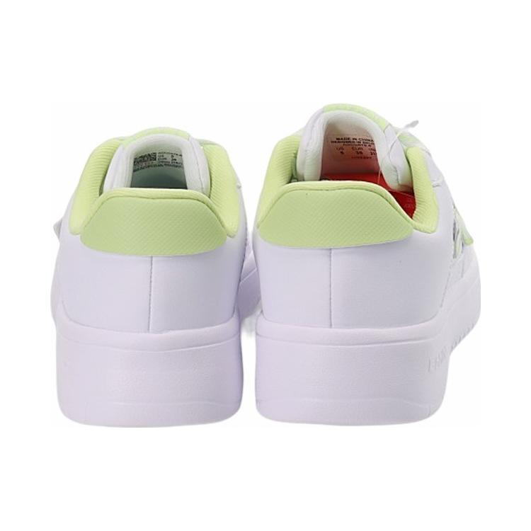 New LiNing Slip Resistant, Abrasion Resistant, Lightweight Low top Skateboard Shoes Women's White Green AGCQ578-8
