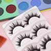 5 Pairs Makeup Thick Natural Soft Black Eye Lashes Extension False  Eyelashes Handmade