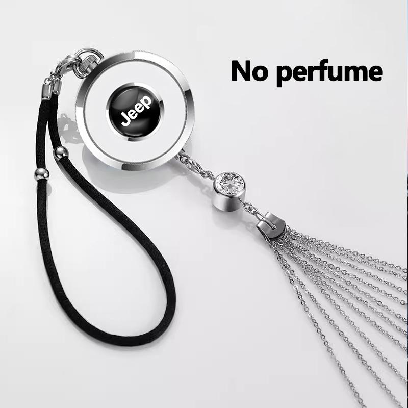 Car Perfume Pendant Auto Interior Air Freshener Diffuser For Jeep Wrangler JL Renegade Grand Compass Gladiator Cherokee Patriot