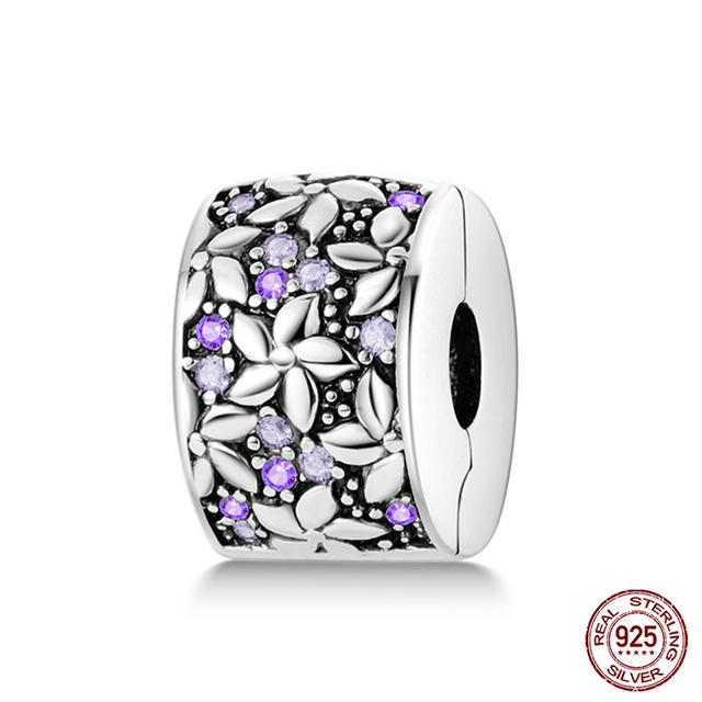 Prawdziwe 925 Sterling Silver kolorowy motyl sowa wróżka wisiorki koraliki Fit Fasion 925 oryginalne bransoletki naszyjniki Fine DIY biżuteria