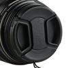 Camera Lens Cap Protection Cover 58mm With Anti-lost Rope Snap-on Cap Cover Lens Cap Protective Lens Protector