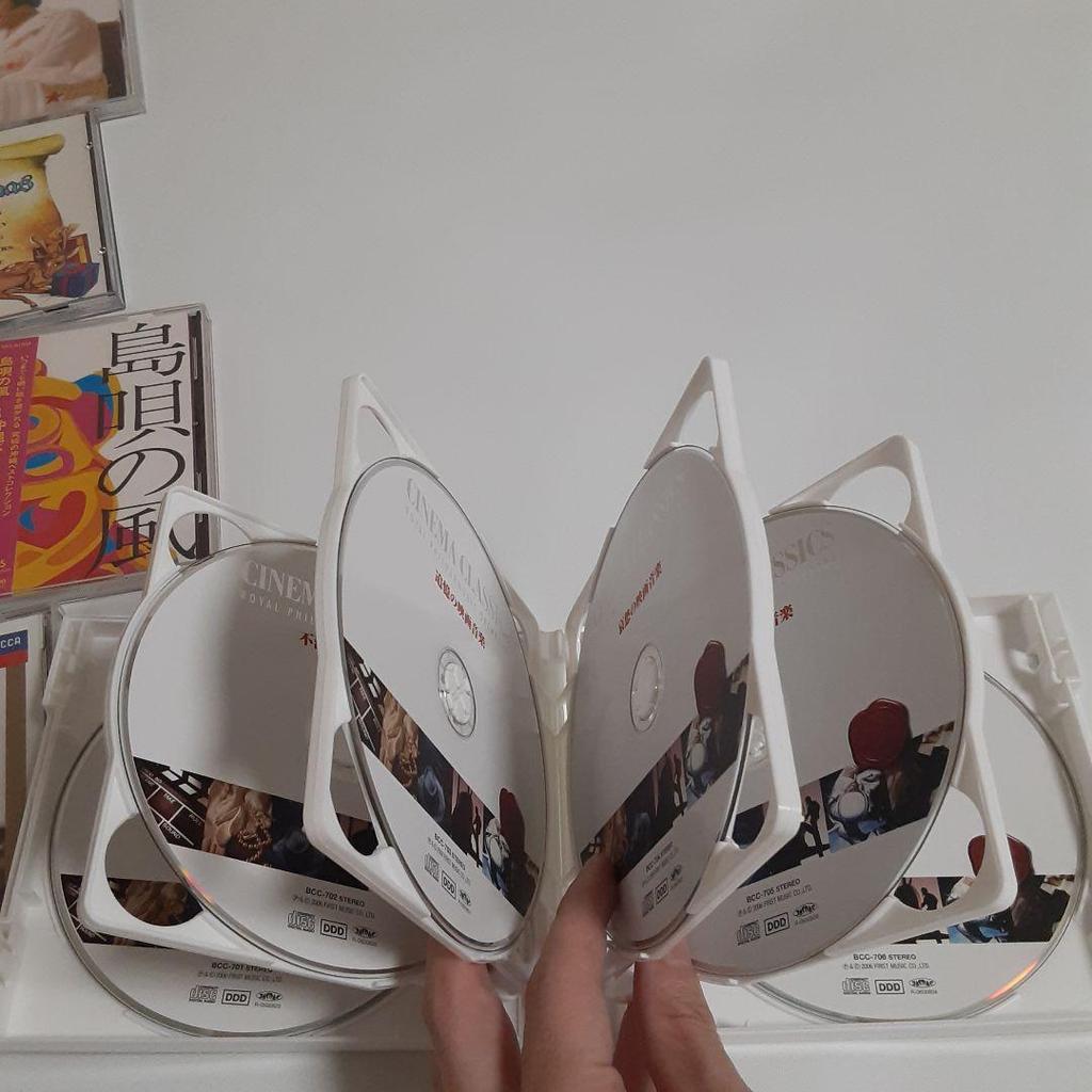 [USED] Large set of CDs, many albums, classical, Western and Japanese music, assortment