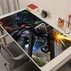 Mouse Pad Anime Rubber Mousepad Desk Mat Gaming Mats PC Accessories Extended Pad NonSlip Mechanical Warrior Gundam Keyboard Mat