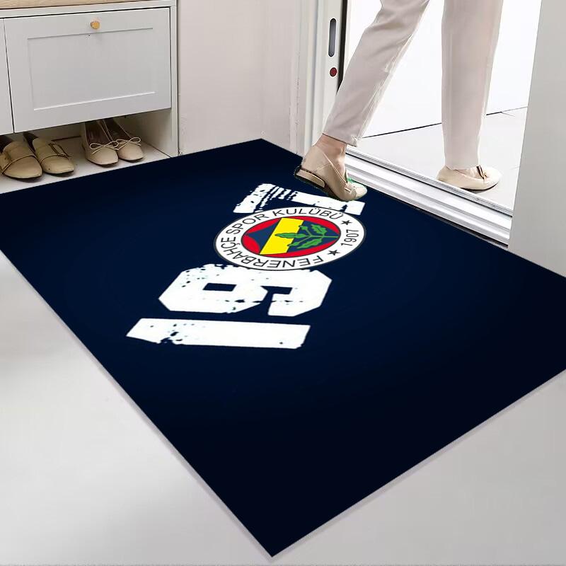 Eredità Fenerbahçe: Tappetino d'ingresso Stampa Tappetino d'ingresso Decorazione Stanza Dormitorio