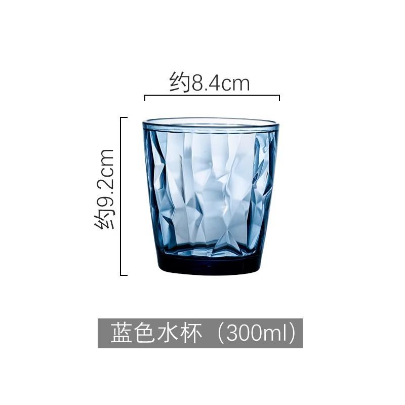 1PC 300ml Shatterproof Acrylic Water Tumblers Reusable Beer Champagne Cup Dishwasher Safe Fruit Juice Beer cup