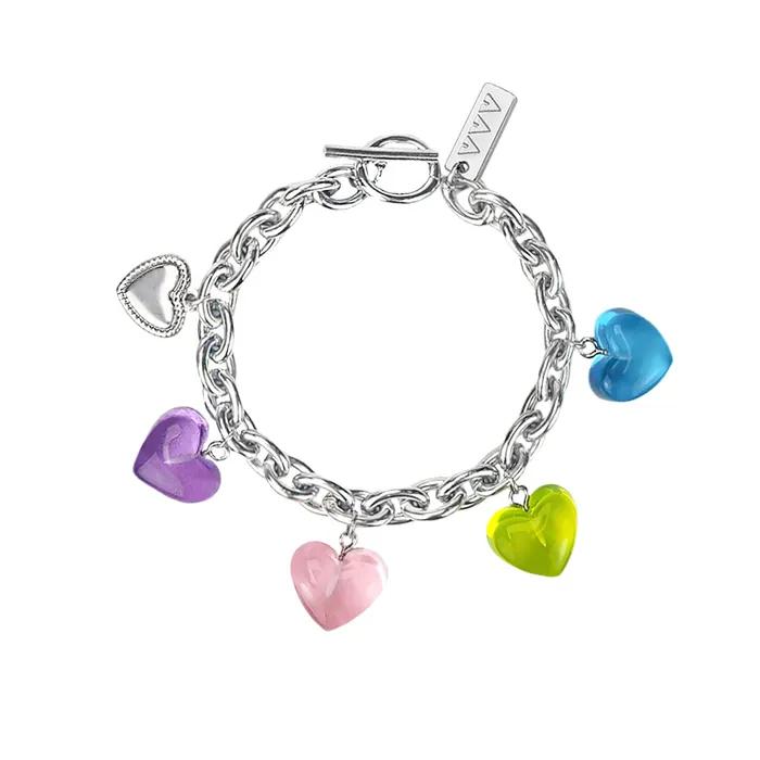 Candy Heart Chain Surgical Bracelet