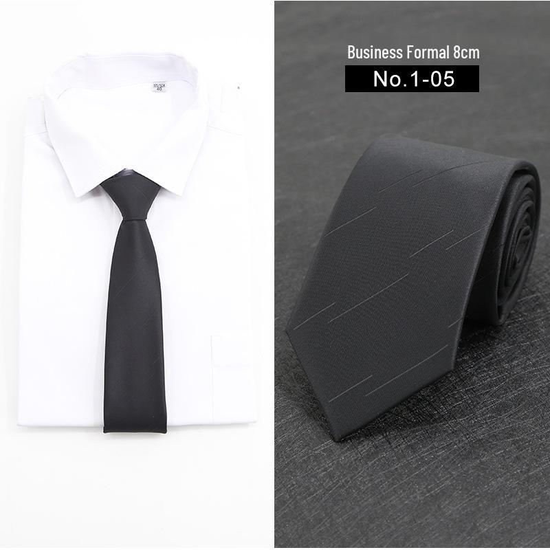 Men's Formal Business Casual Solid or Striped Tie