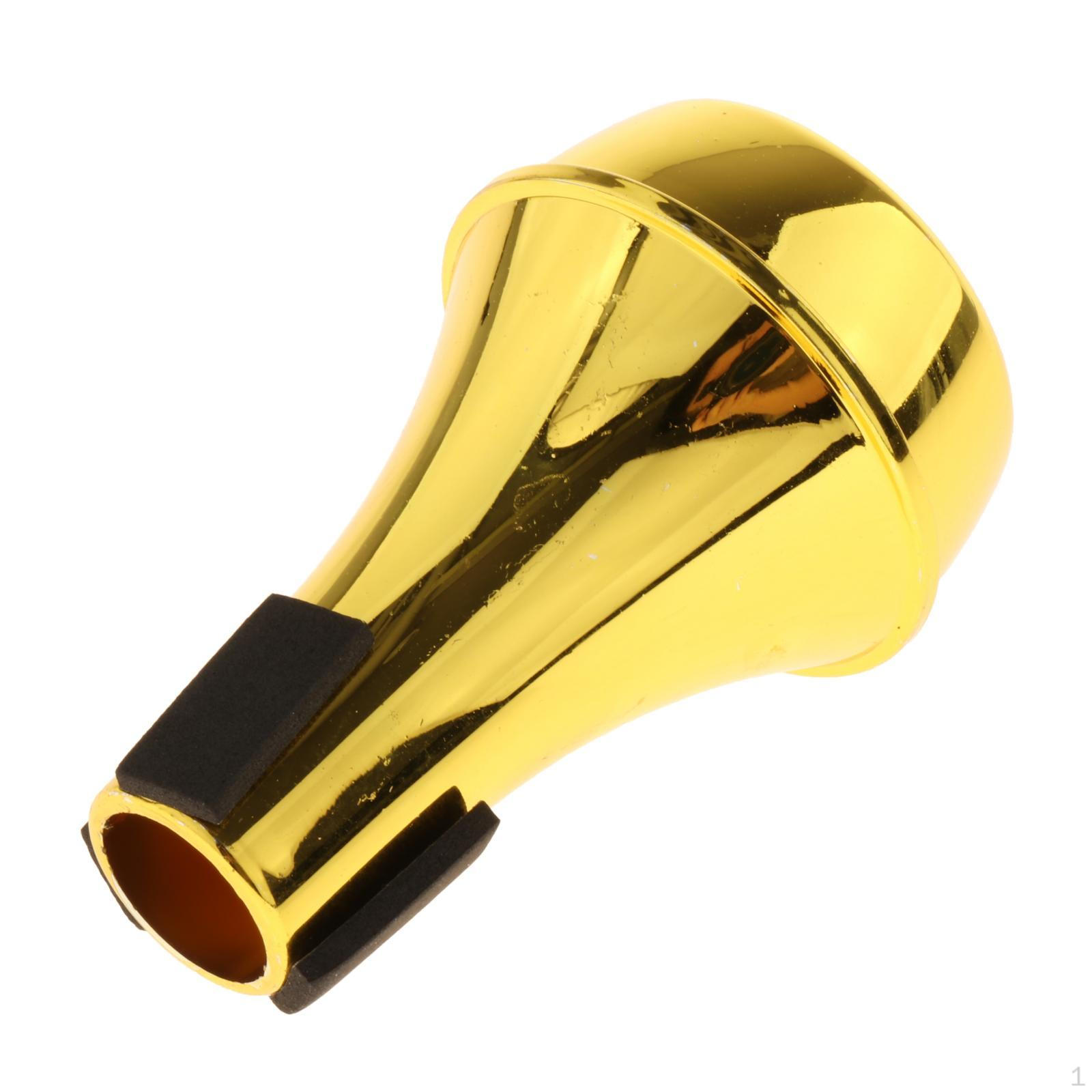 Труба, Прямой глушитель, Sourdine Brass Musica mini Golden