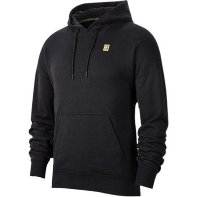 Nike Court Loose Knit Tennis Hoodie Herren Hoodie Schwarz BV0761-010
