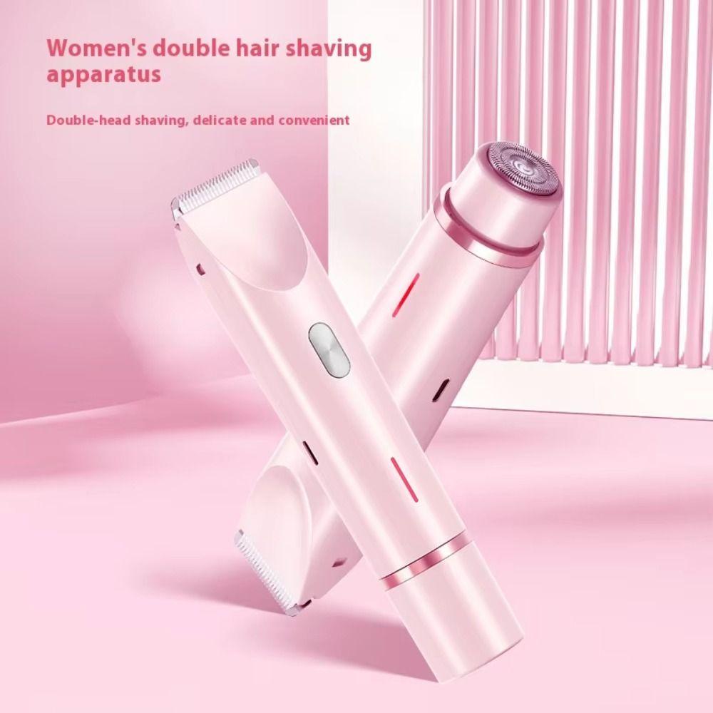Double-headed Women's Hair Shaver 2 in 1 Hair Removal Device Electric Hair Remover  Male/Female