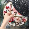 Fun-JD067 Painted Imitation Rose Glass Window Beautification and Decoration Electrostatic Uv Window Sticker
