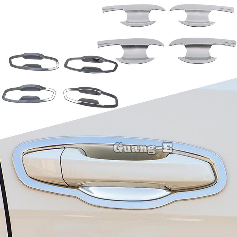 For VW Volkswagen Golf7 Golf 7 2014 2015 2016 2017 2018 Car Door Handle Bowl Cover Trim Chrome Exterior Accessories Sticker