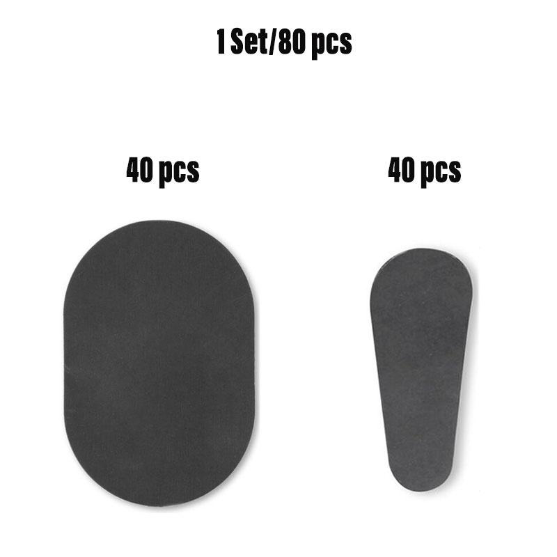 

Подушечки 80 шт. Заправка для буфера для удаления волос для ног, зоны бикини, лица, подмышек.