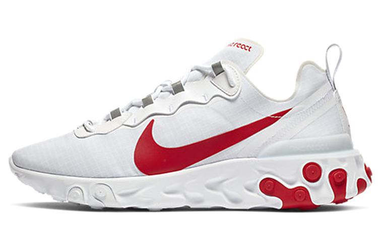 

Nike React Element 55 Белый Красный BQ6167-102 41
