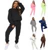 Autumn Women's Tracksuit O-neck Oversize Classic Solid Sweatshirts Two Piece Set Women Casual Trouser Suits for Women Streetwear