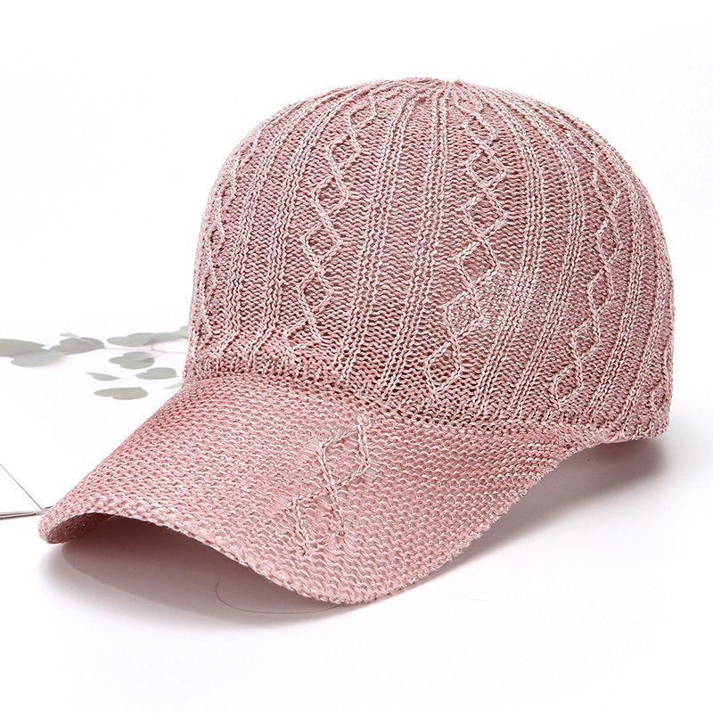 Hat Women's Summer Mesh Breathable Baseball Cap Casual Fashion Cap Outdoor Hollow Sunshade Sun Hat