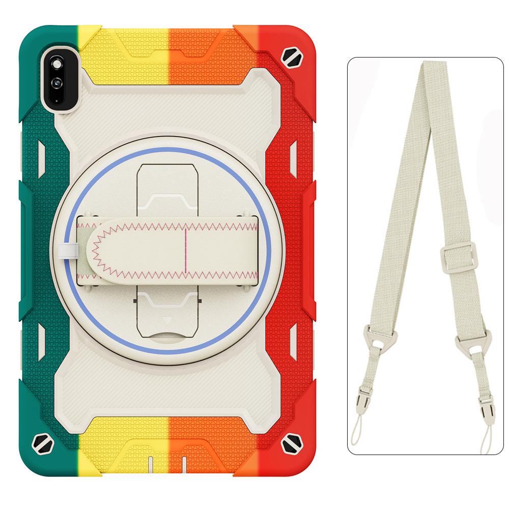 Suitable for HONOR10 Honor 9X8A tablet protective case X9proX9AX8PRO hand strap 360-degree rotating stand