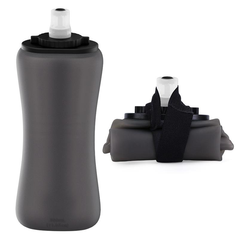Cycling Water Bottle Mountain Bike Water Bottle Outdoor Portable Squeezing Large Capacity Folding Sports Running Water Bottle