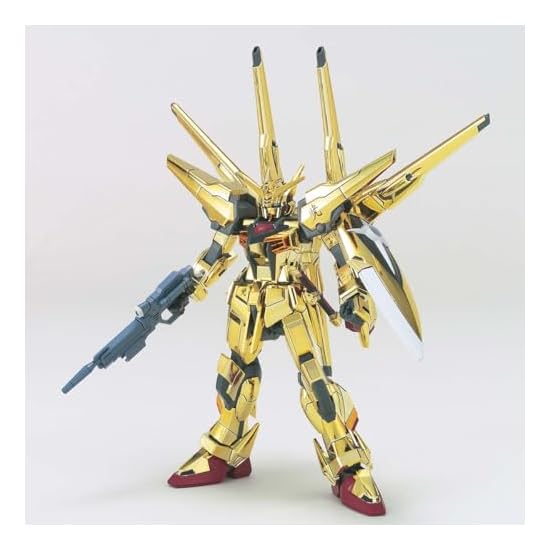 BANDAI SPIRITS HG Mobile Suit Gundam SEED DESTINY Shiranui Akatsuki Gundam 1/144 Scale Color-Coded P