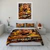 Soccer Star Bedding Set Bedding Duvet Cover Set Duvet Cover Pillowcases Home Decor (1 * Duvet Cover 2 * Pillowcases, without duvet insert)