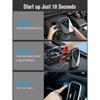 12000mAh High Capacity Multi-Function Car Jump Starter & Air Compressor, Emergency Battery Booster for Gas&Diesel Cars