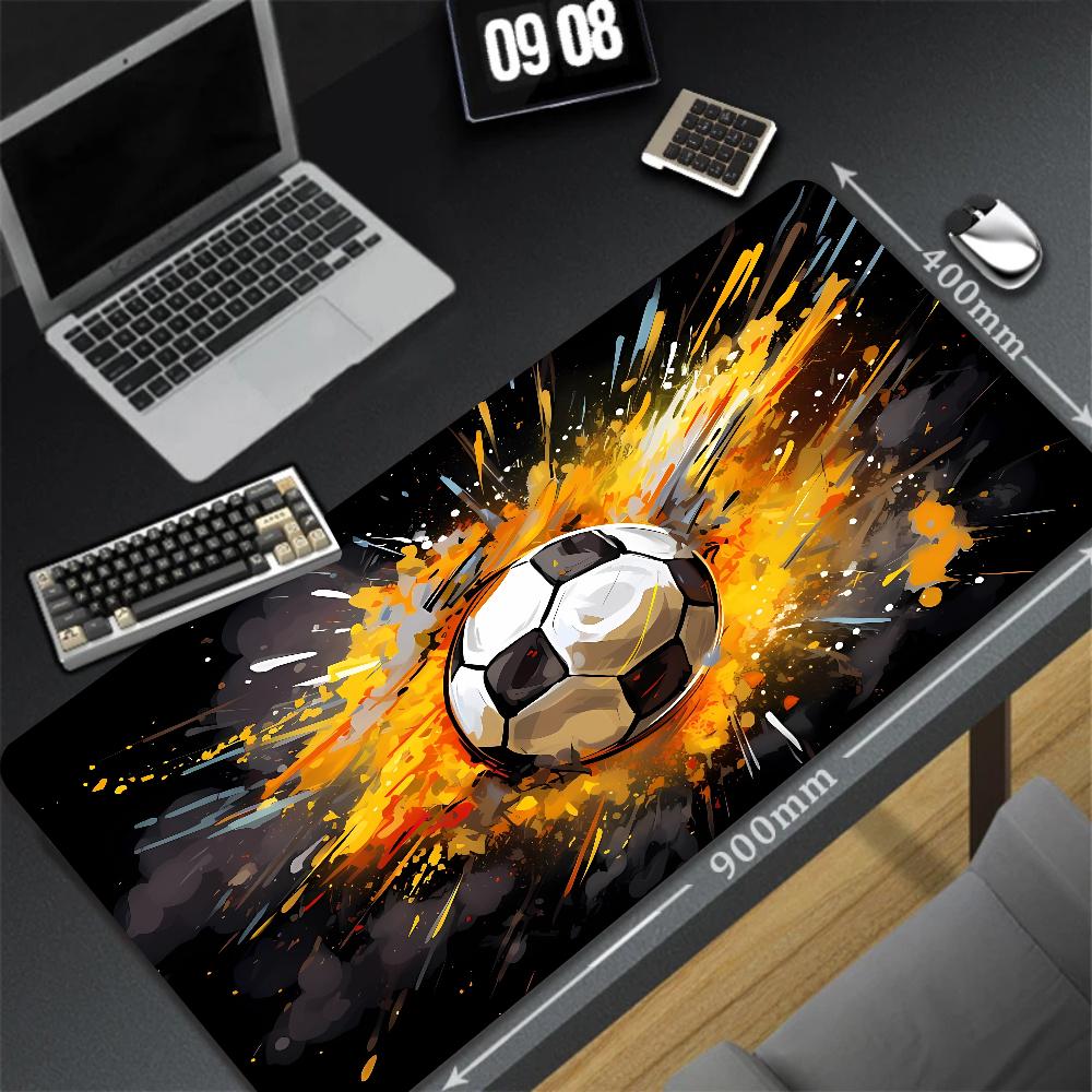 Velká podložka pod myš Anime Fotbal Kreslená podložka na stůl Herní příslušenství pro PC Podložka pod myš Vlastní stolní podložky Protiskluzová gumová podložka pod klávesnici