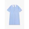 Studio Tomboy Color Block Collar Neck Short Sleeve Dress  9176241983 