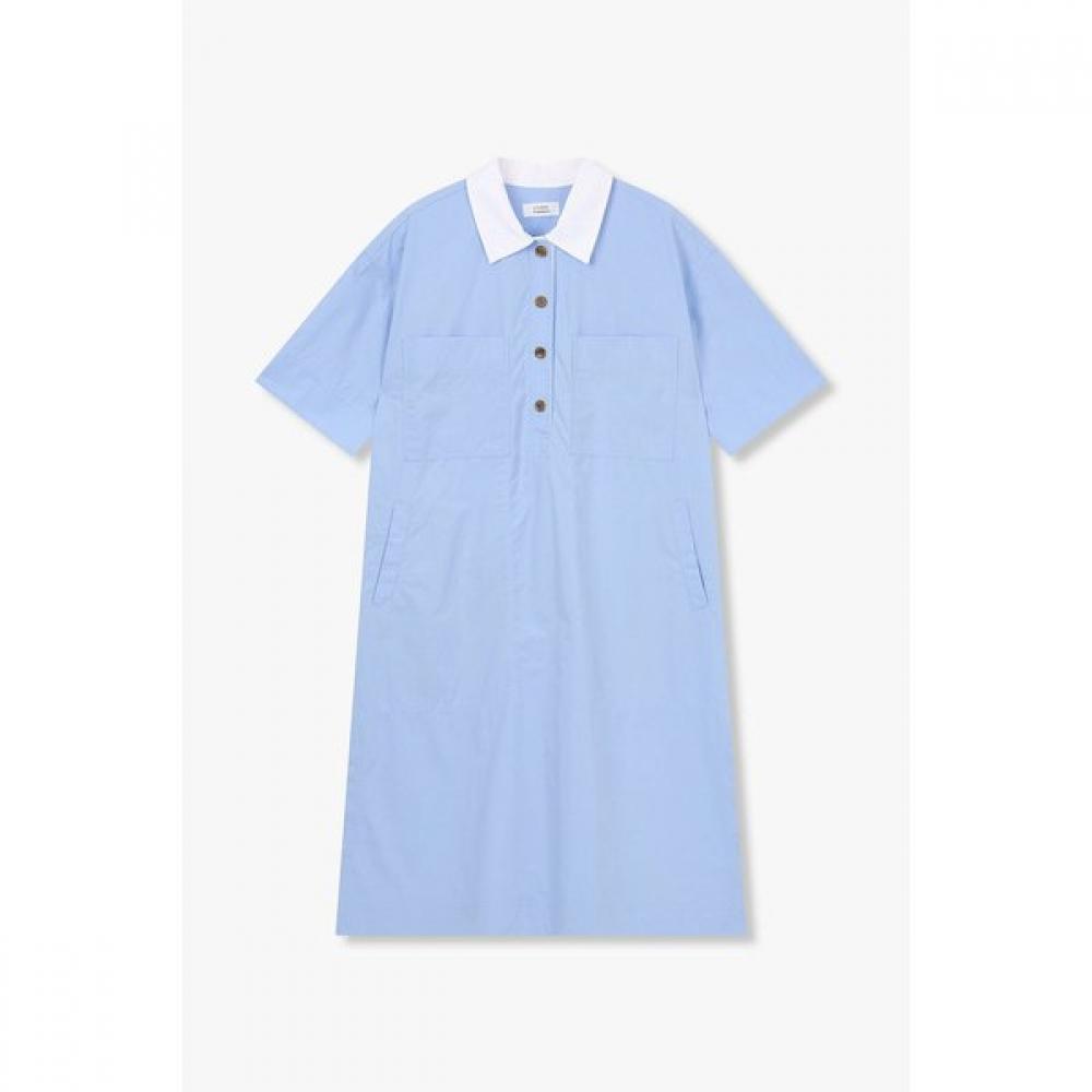 

Studio Tomboy Color Block Pullover Dress 9176241983 sky blue/OS