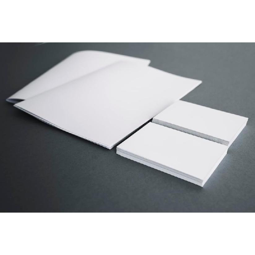 Nuburi - A5 Size Premium Printer Paper - Blank Sheets - No Holes - Smooth Bright White - 80 gsm / 21 lb. (200 Sheets)