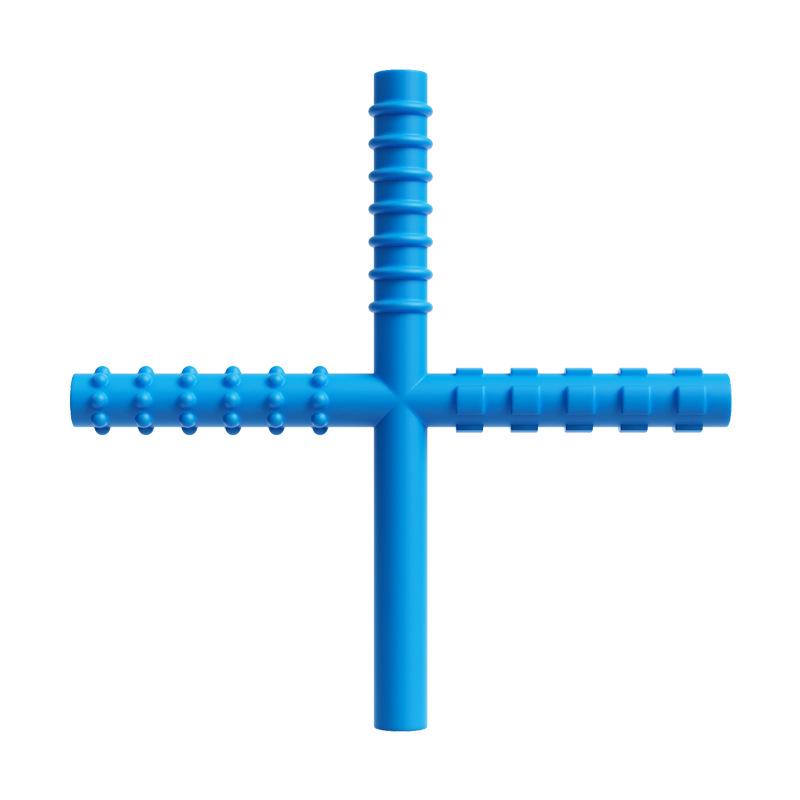 Κολιέ Οδοντοφυΐας Σιλικόνης σε σχήμα P & Παιχνίδι Μασήματος για Μωρά