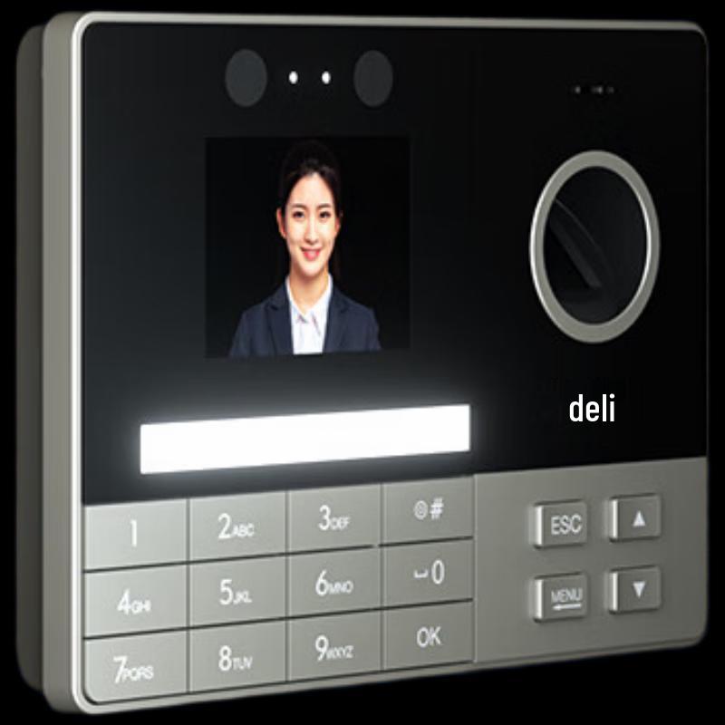 Deli Smart Cloud Face & Fingerprint Recognition Time Clock